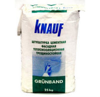 Knauf Grunband Штукатурка цементная теплоизоляционная (25 кг)