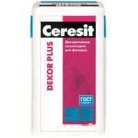 Ceresit Dekor Plus. Декоративная штукатурка для фасадов