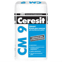 Клей Ceresit СМ 9 для плитки для внутренних работ