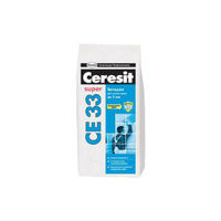 Ceresit СЕ 33 Super затирка для узких швов до 5 мм серая (2 кг)