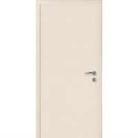 Интех Пласт дверь "Капель" гладкая Моноколор (цвет кремовый 9001)