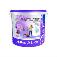 ALPA Латексная краска для стен и потолков MATTLATEX (5 л)