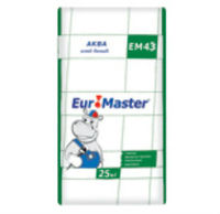 Euromaster Аква ЕМ43 Плиточный клей белый для внутренних и наружных работ (25 кг)