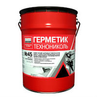 Техно-Николь №45 герметик бутилкаучуковый (серый), 10 кг