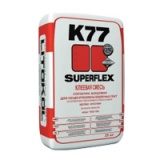 Клей для укладки плитки SUPERFLEX K77 (25кг)
