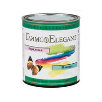 Глимс-Elegant акриловая матовая краска для фасадных и внутренних работ белая (18,9 л)
