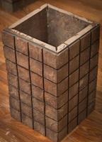 Блок колонны "Геометрия" 370х500(графитовый)