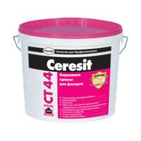  Акриловая краска Ceresit CT 44 для фасадов база (15 л)