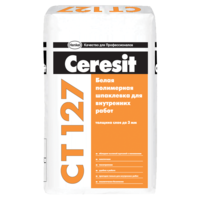 Ceresit СТ127 Белая финишная полимерная шпаклевка для внутренних работ (25кг)