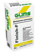 GLIMS Finish-F финишнaя фacaднaя шпaтлeвкa (20 кг)