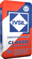 Плиточный клей усиленный IVSIL CLASSIC / ИВСИЛ КЛАССИК
