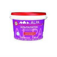 ALPA Латексная краска для ванной и кухни ALPALATEX (10 л) 