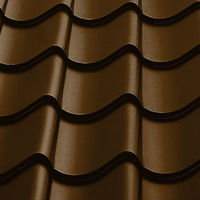 Grand Line Country Solano Chocolate Brown металлочерепица, кв.м